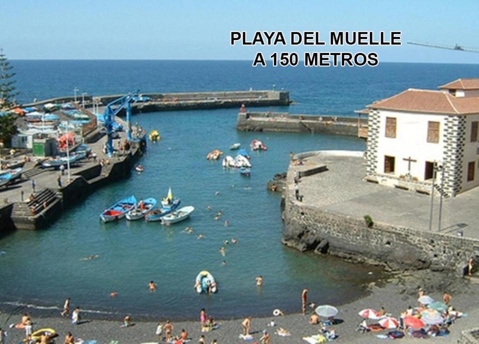 Toplage. Blick. Sauber. Guenstig. Pool. Gepflegt Puerto de la Cruz  Luaran gambar